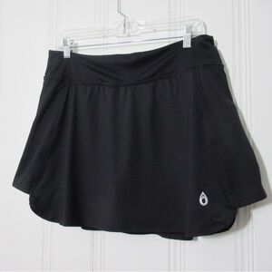 Dona Jo Ultimate Black Tennis Golf Athletic Skort Size XL